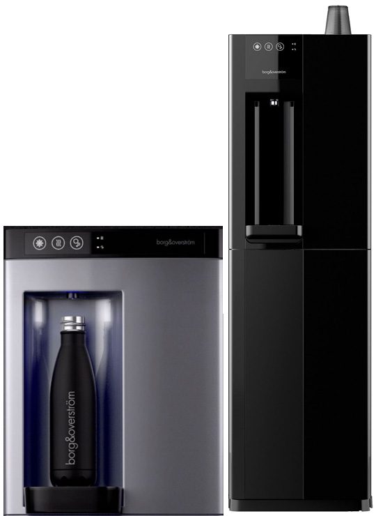 Ambient & Cold No Spill Water Dispenser, Black