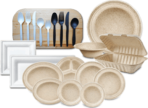 BIO-DEGRADABLE TABLEWARE in New York City, Jersey City, and Newark area