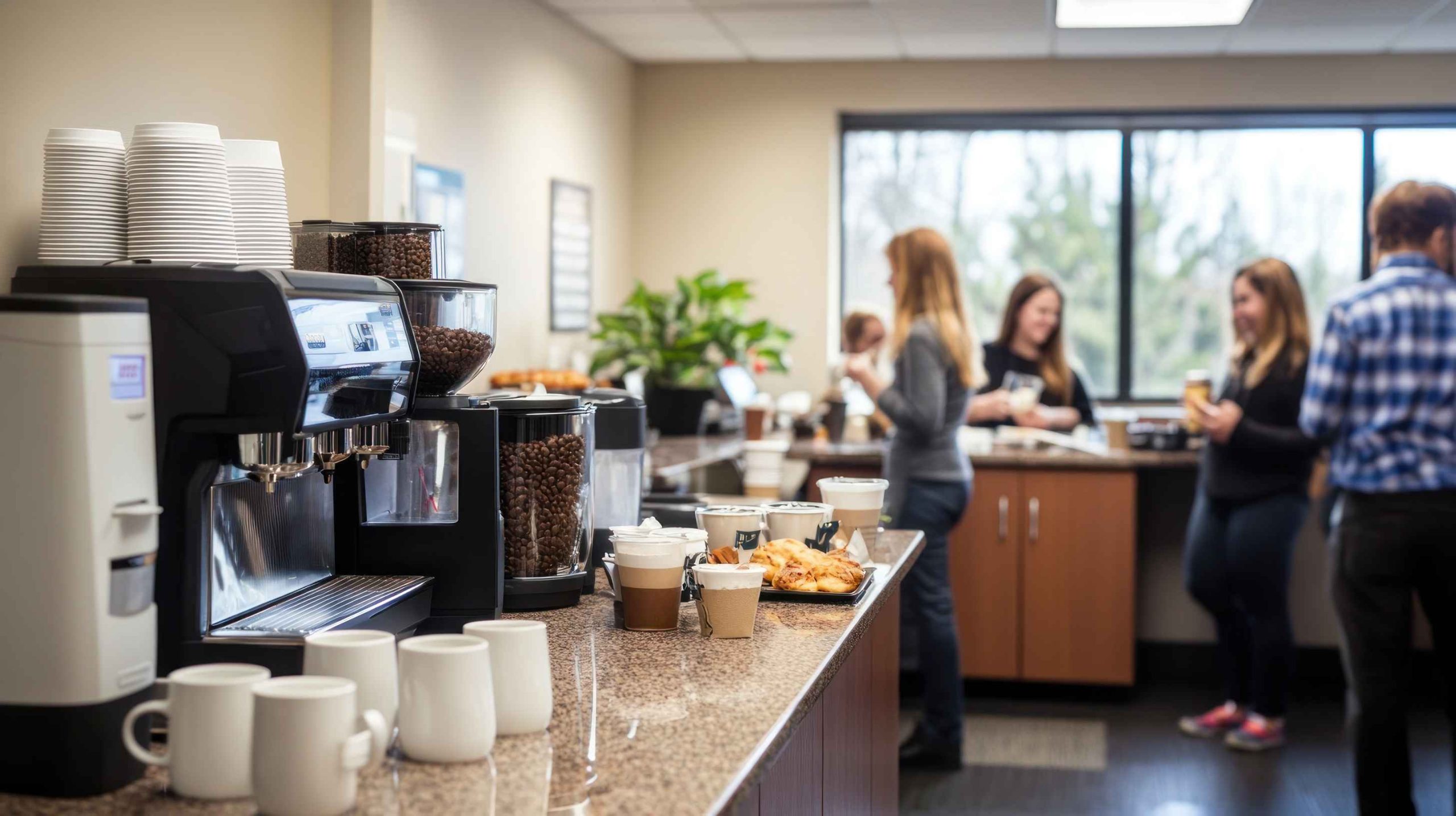 Tri-State Area Coffee Station | Newark Upgraded Office Breakroom | New York City Vending