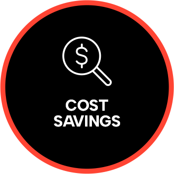 cost savings in New York City, Jersey City, and Newark