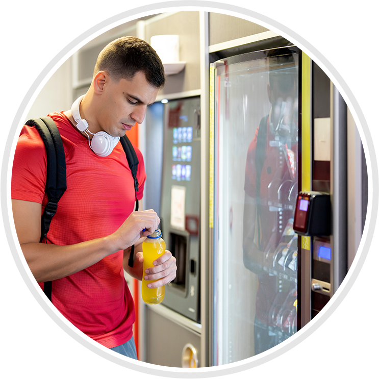SUBSIDIZED BEVERAGE VENDING in the New York City and Newark, NJ area