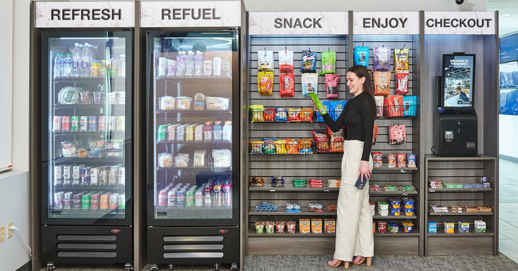 vending vs micro markets | office micro market | Evans Refreshments